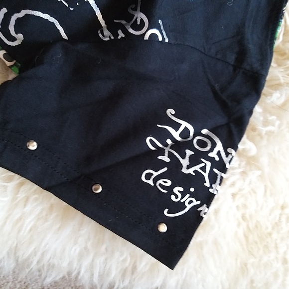 NEW Ed. Hardy Koi Fish Kids T Shirt - Size XL BLK, SILVER, MULTI - Picture 8 of 11